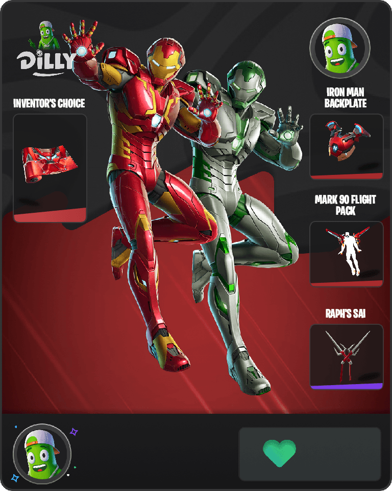 Iron Man Fortnite combo
