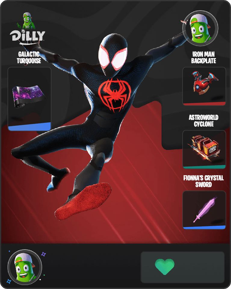 Spider-Man (Miles Morales) Fortnite combo