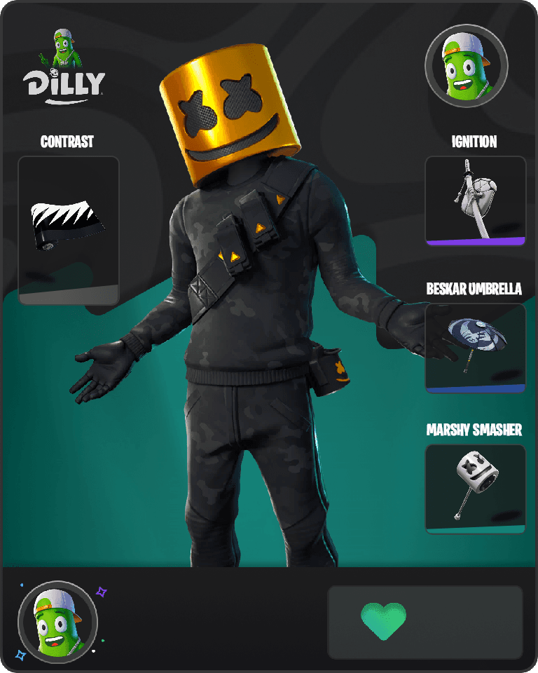 Marshmello Fortnite combo