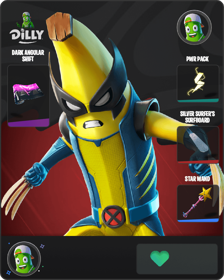 Peelverine Fortnite combo