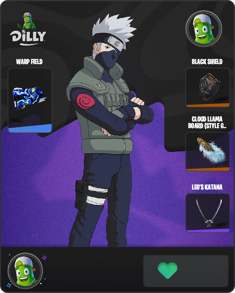 Kakashi Hatake Fortnite combo