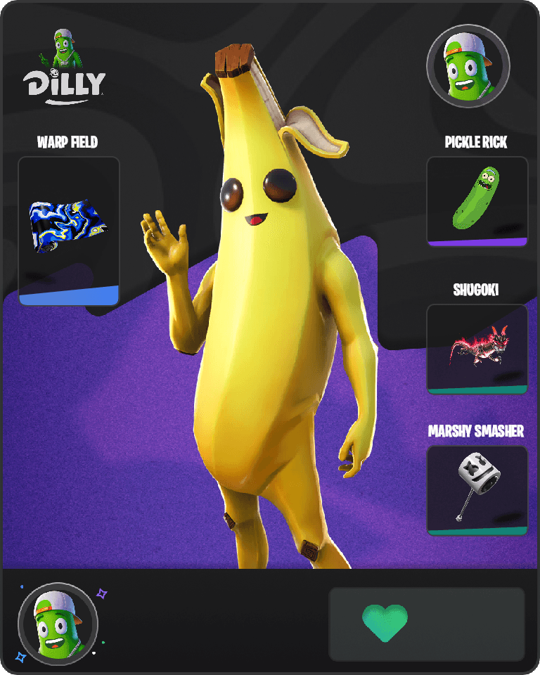 Peely Fortnite combo