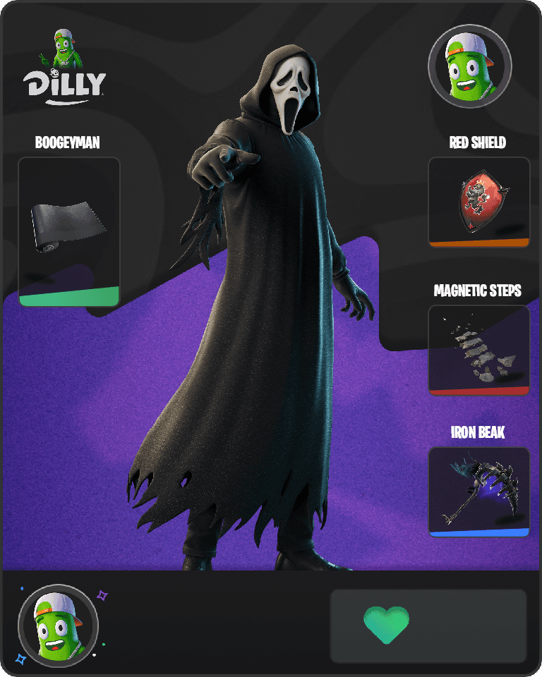 Ghostface Fortnite combo