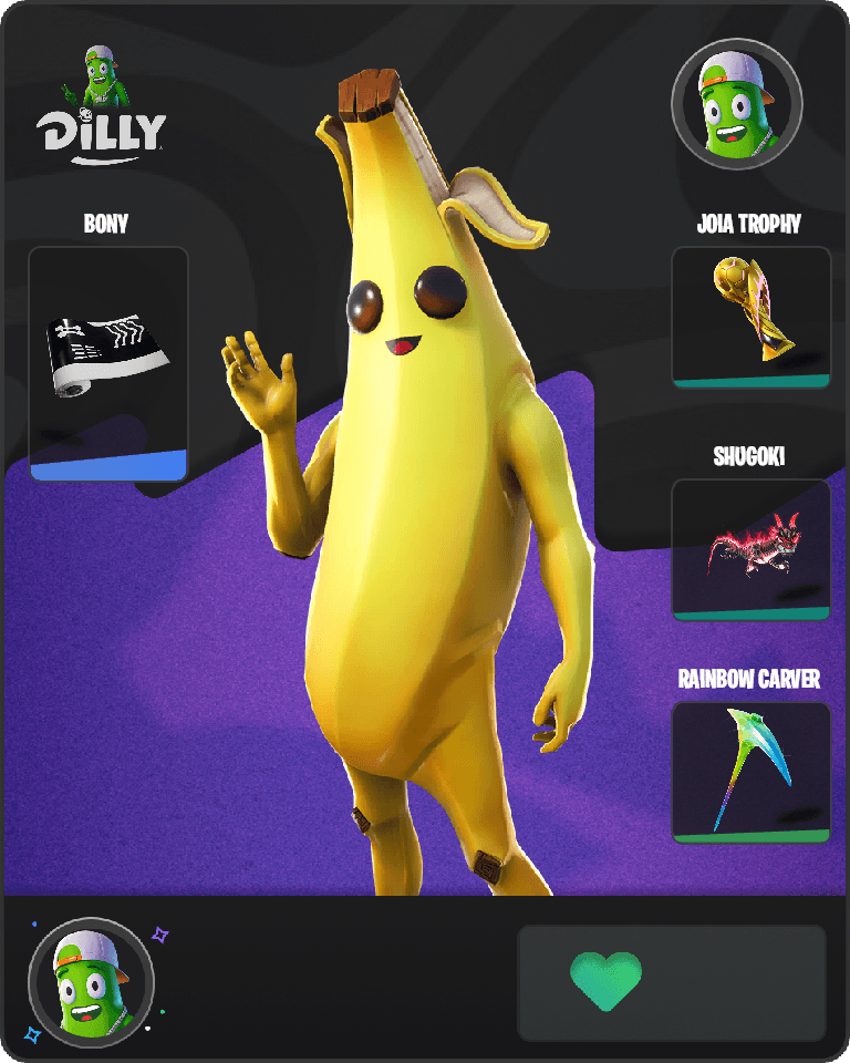 Peely Fortnite combo