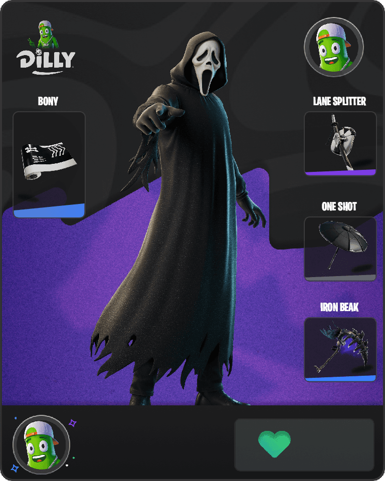Ghostface Fortnite combo