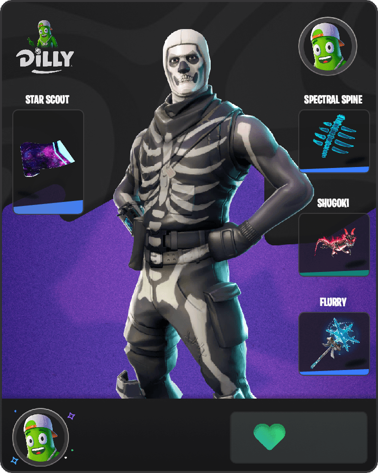 Skull Trooper Fortnite combo