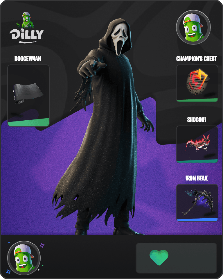 Ghostface Fortnite combo