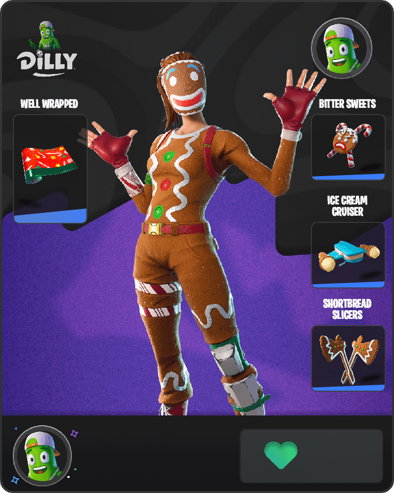 Ginger Gunner Fortnite combo