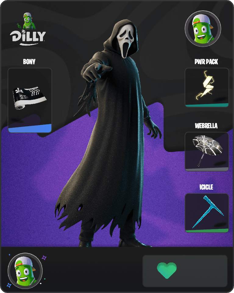 Ghostface Fortnite combo