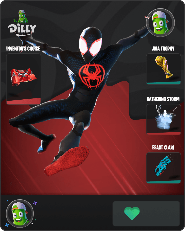 Spider-Man (Miles Morales) Fortnite combo