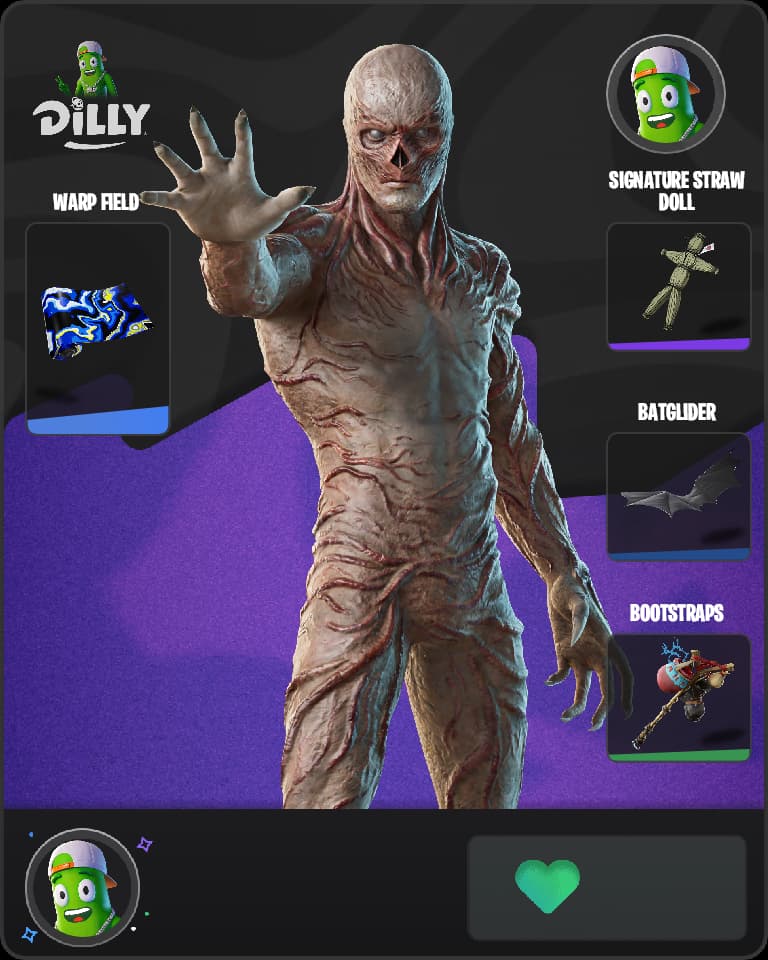 Vecna Fortnite skin combo