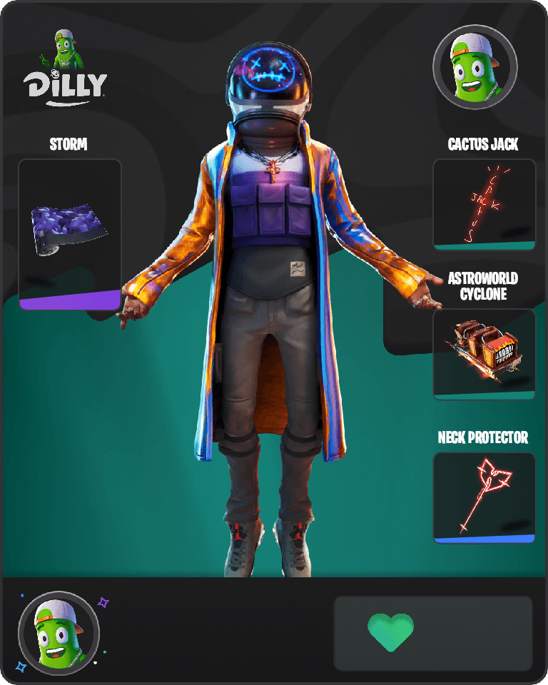 Astro Jack Fortnite combo