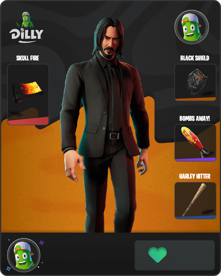 John Wick Fortnite combo