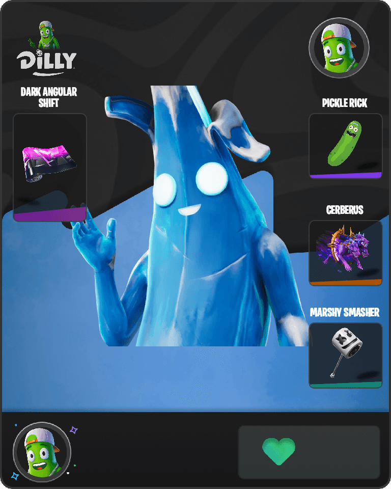 Polar Peely Fortnite combo