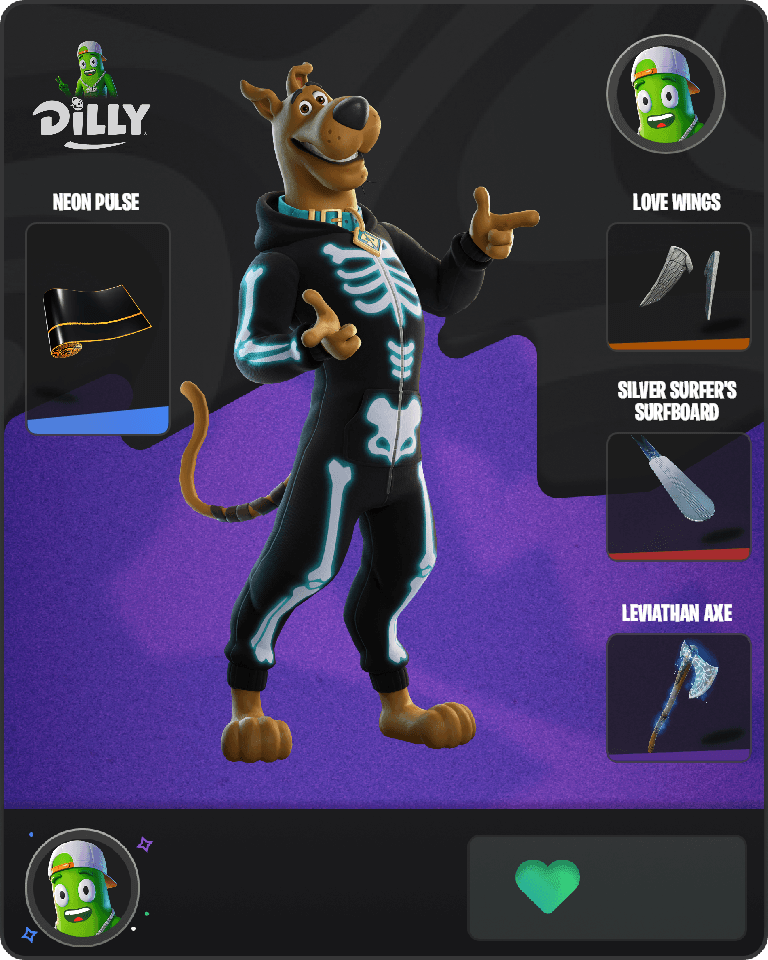 Scooby-Doo Fortnite combo