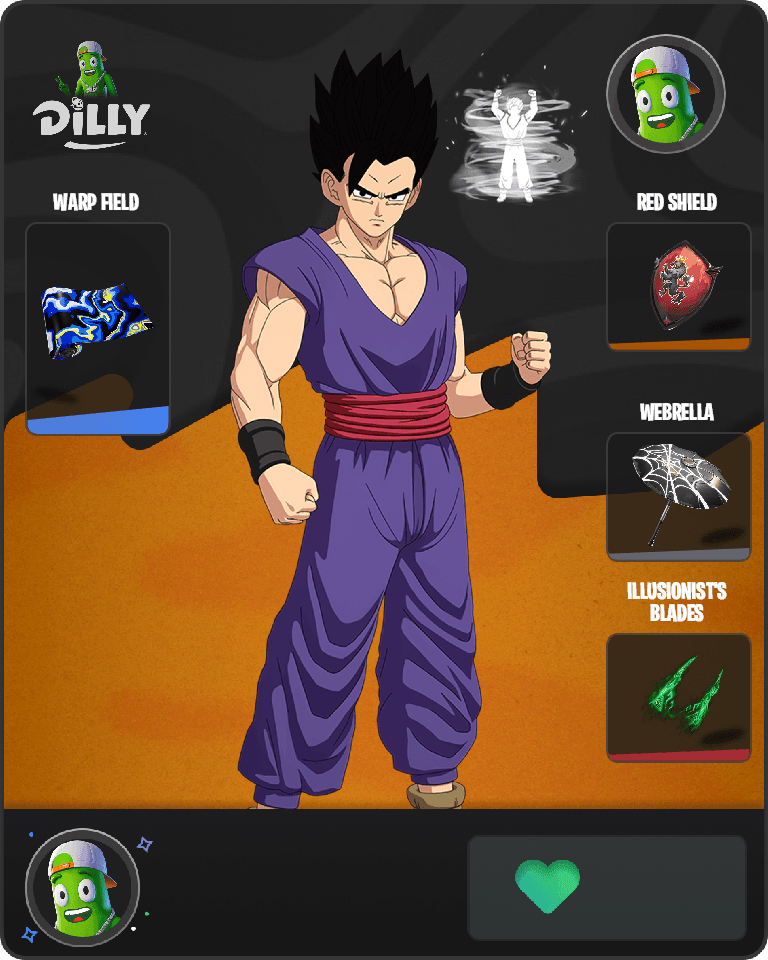 Son Gohan Fortnite combo