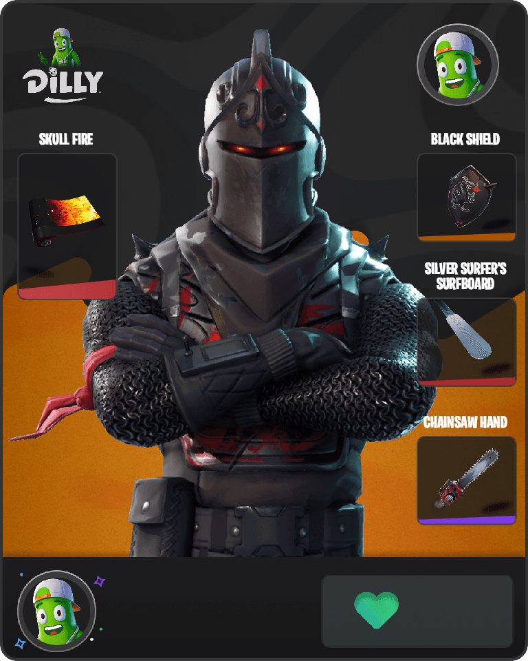 Black Knight Fortnite combo