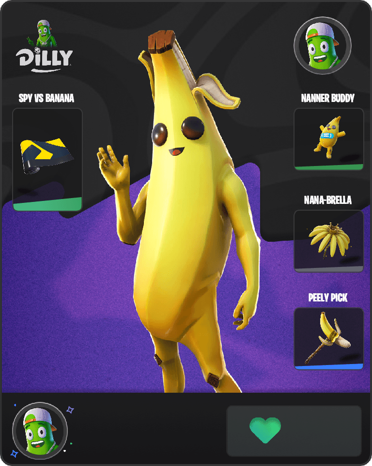 Peely Fortnite combo