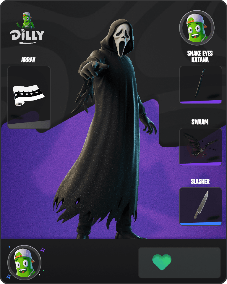 Ghostface Fortnite combo