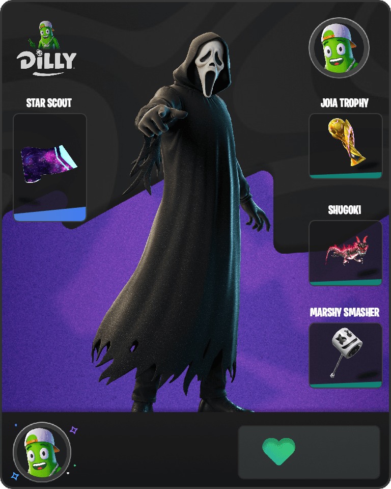 Ghostface Fortnite combo