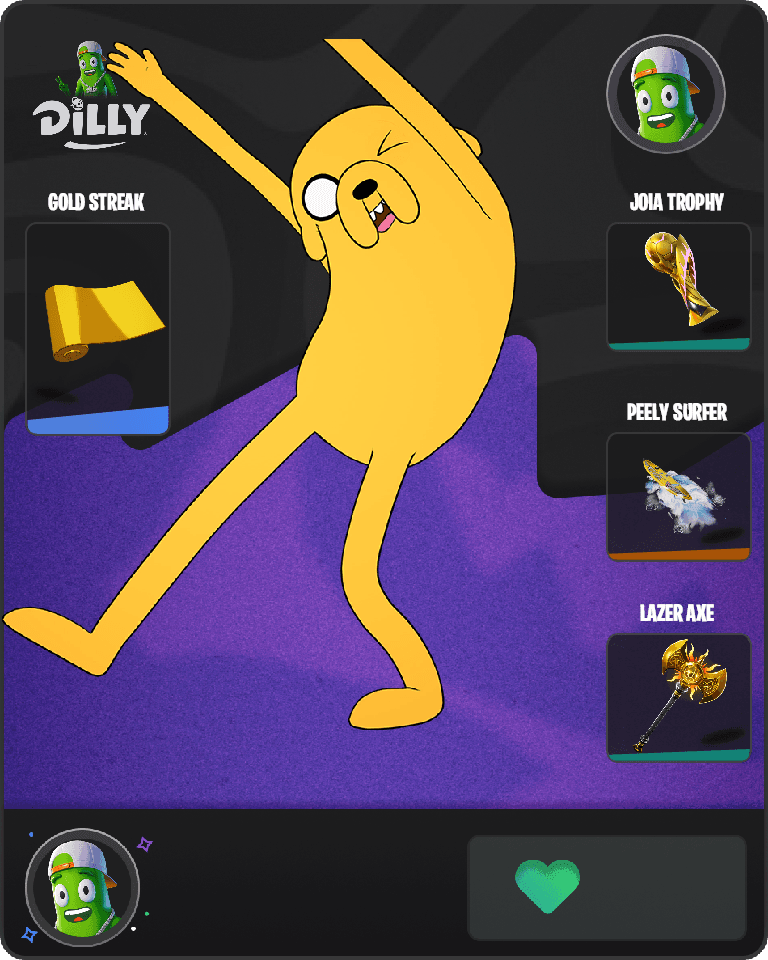 Jake the Dog Fortnite combo