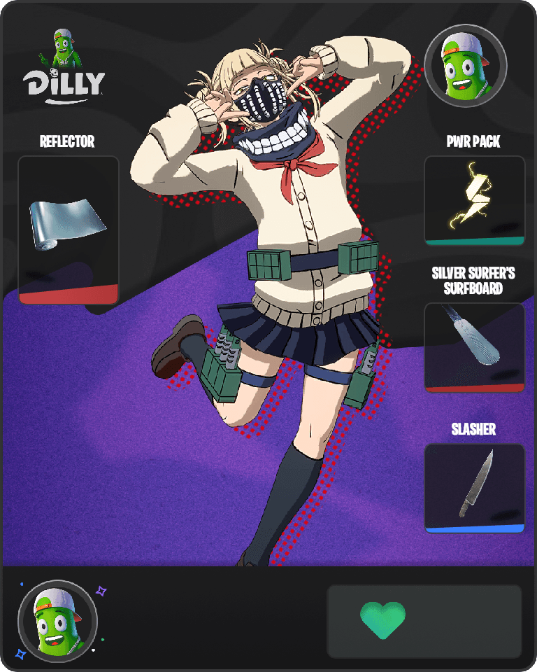 Himiko Toga Fortnite combo