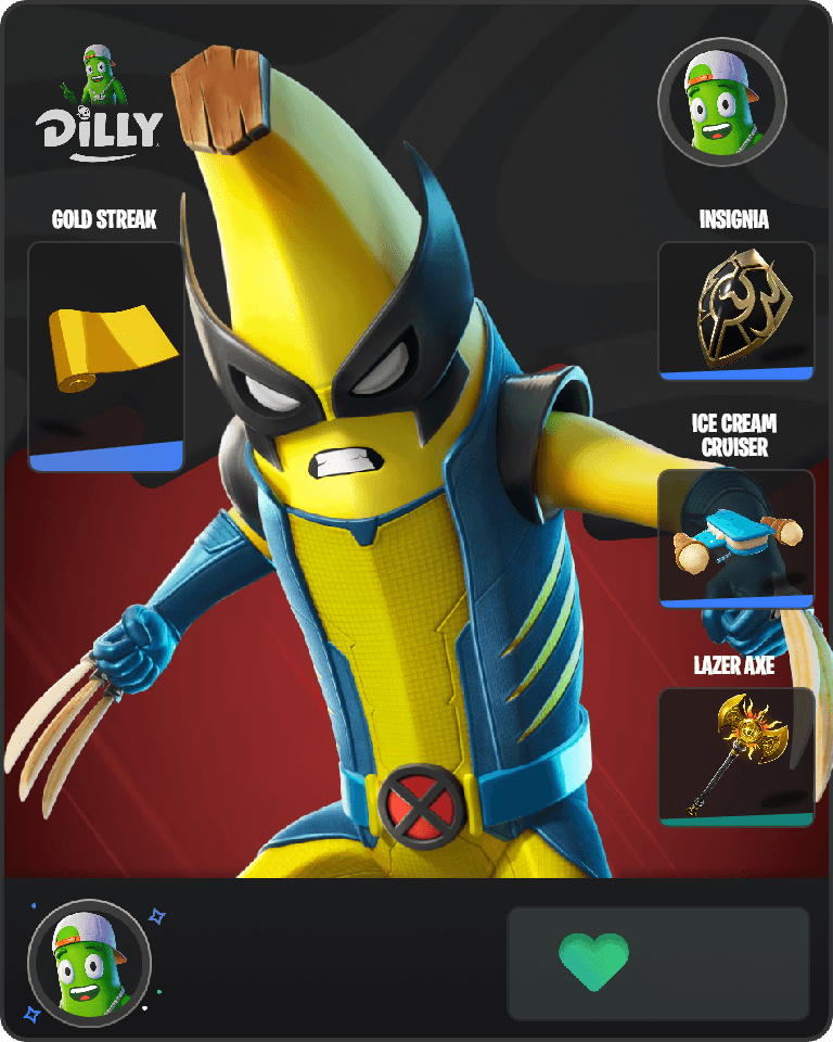 Peelverine Fortnite combo
