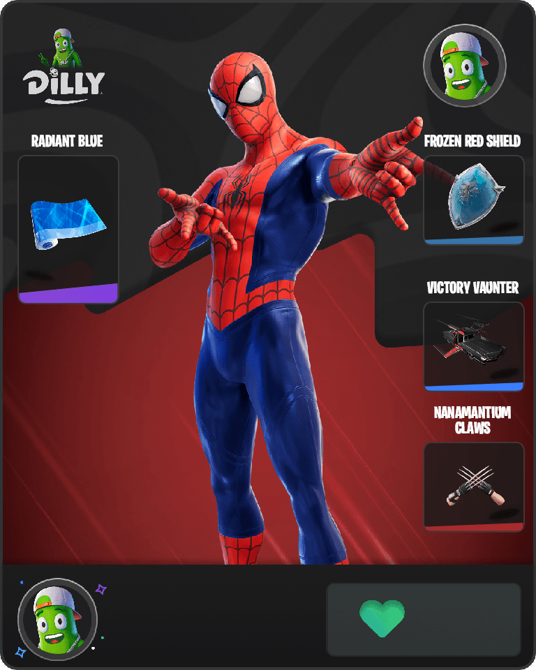 Spider-Man Fortnite combo