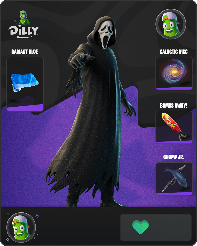 Ghostface Fortnite combo