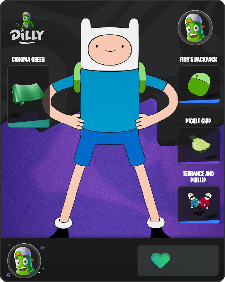 Finn the Human Fortnite combo