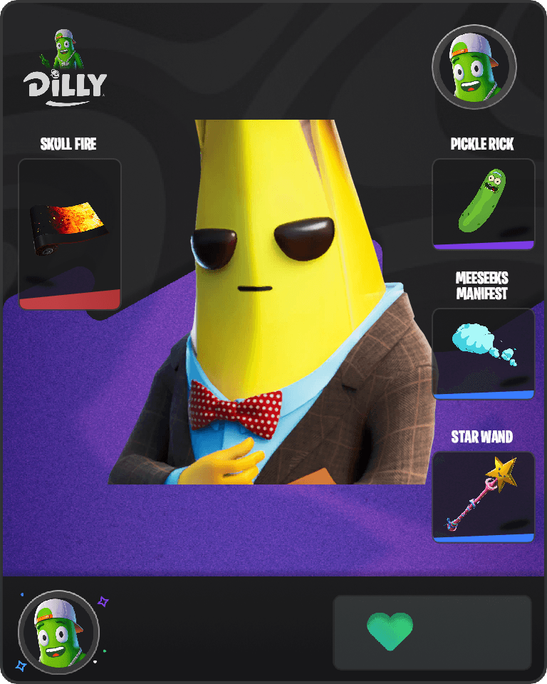Agent Peely Fortnite combo