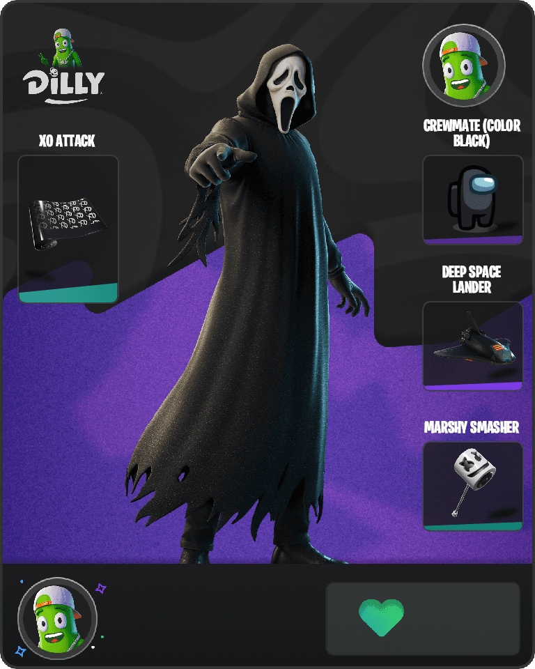 Ghostface Fortnite combo
