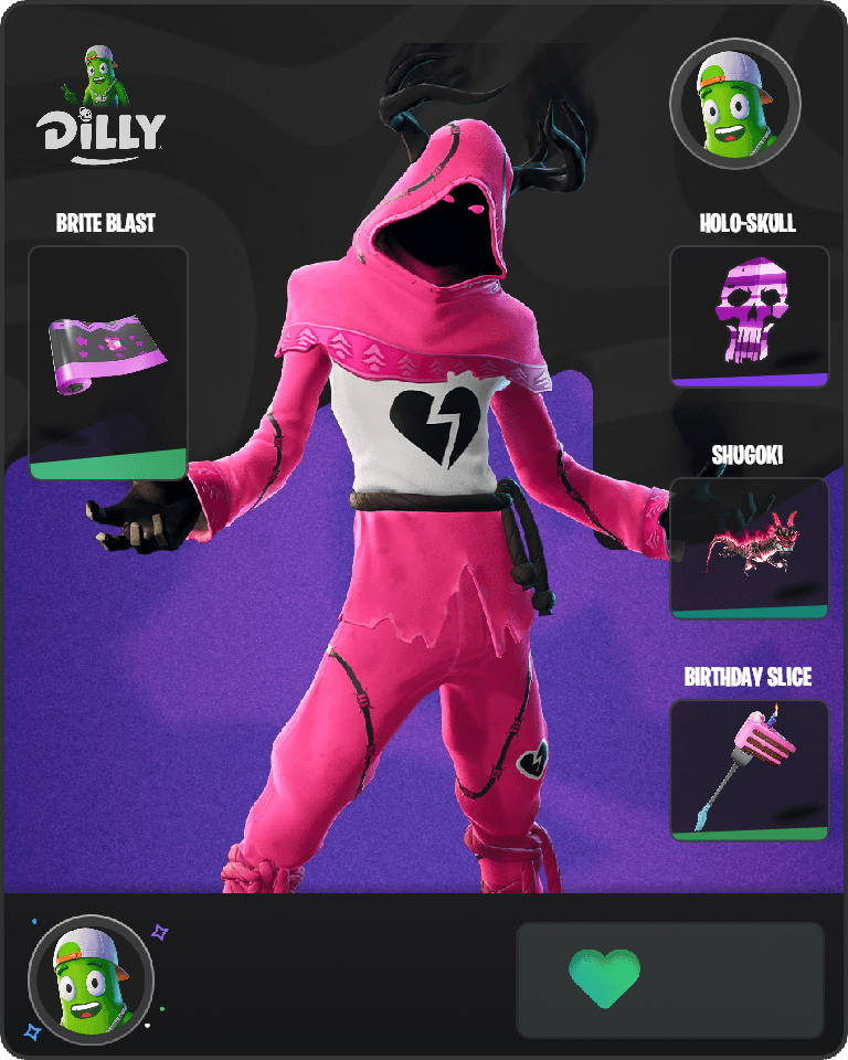 Heartbreaker Shadow Fortnite combo