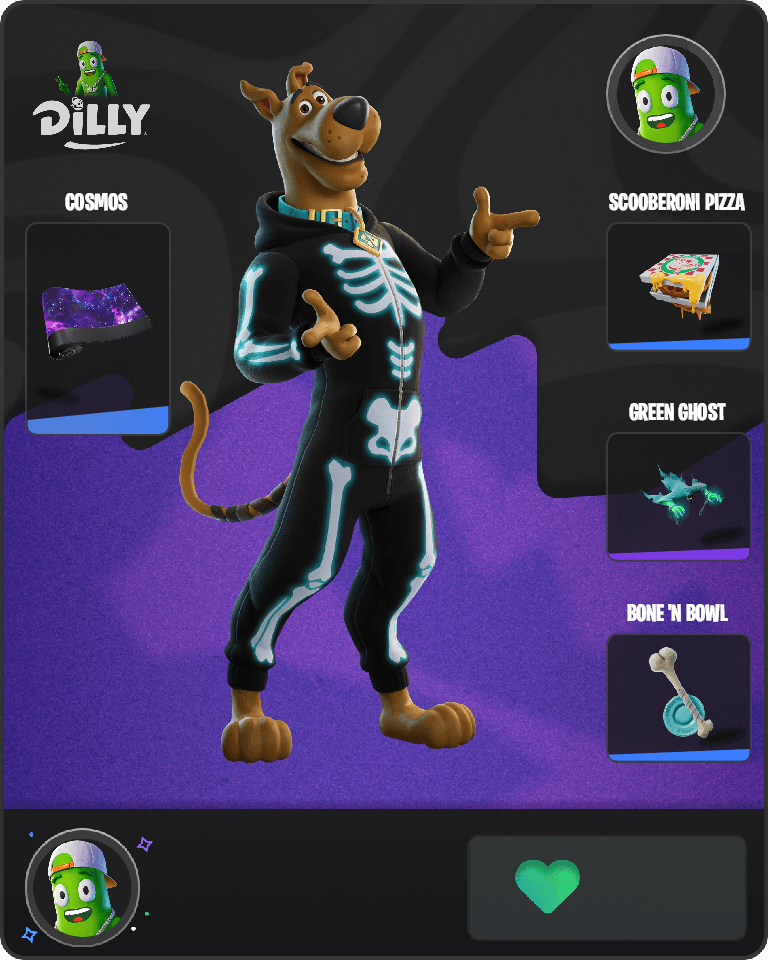 Scooby-Doo Fortnite combo