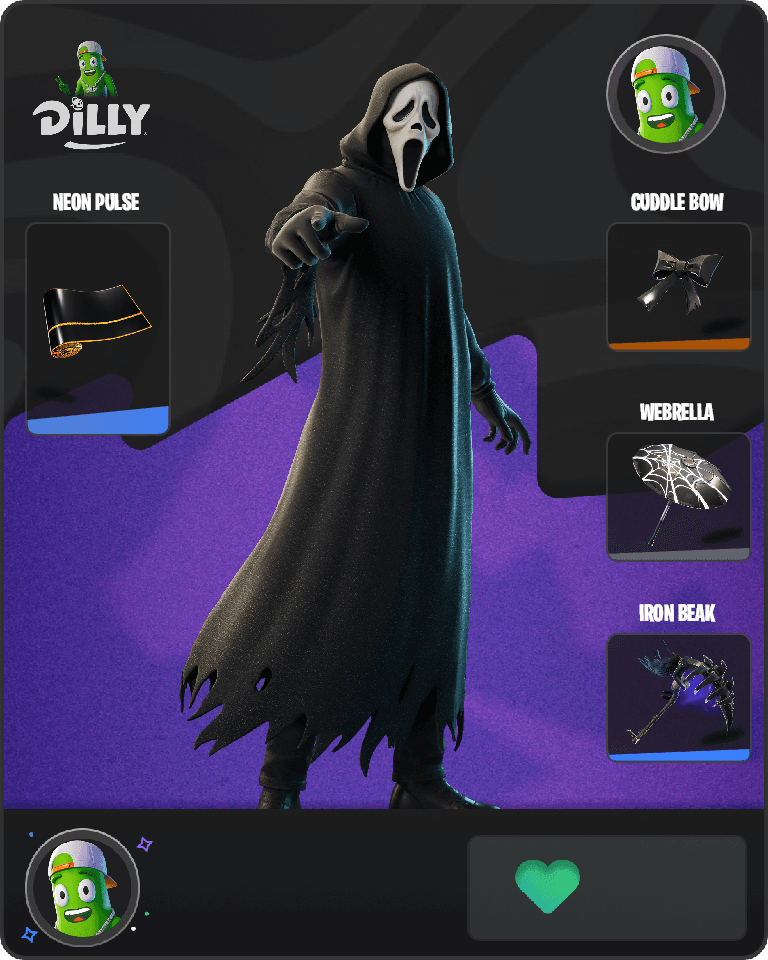 Ghostface Fortnite combo