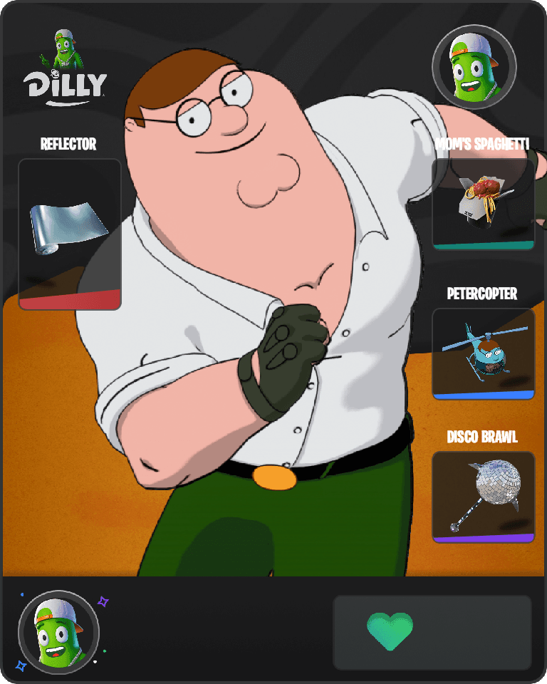 Peter Griffin Fortnite combo