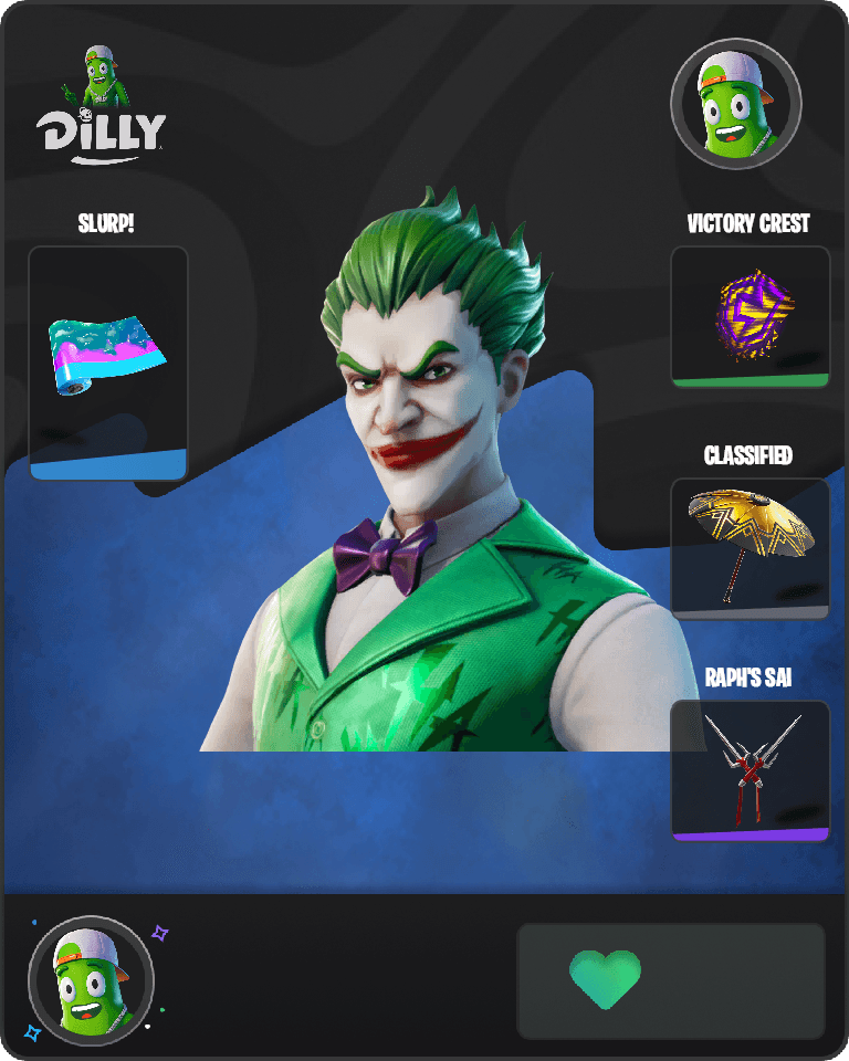 The Joker Fortnite combo