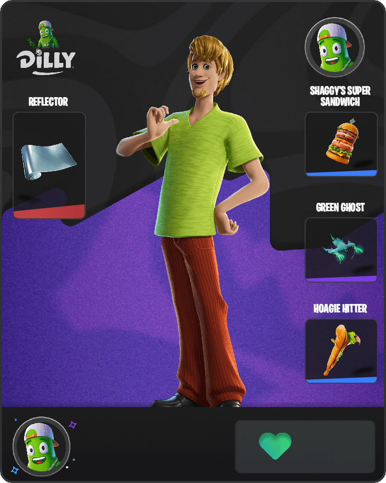Shaggy Rogers Fortnite combo