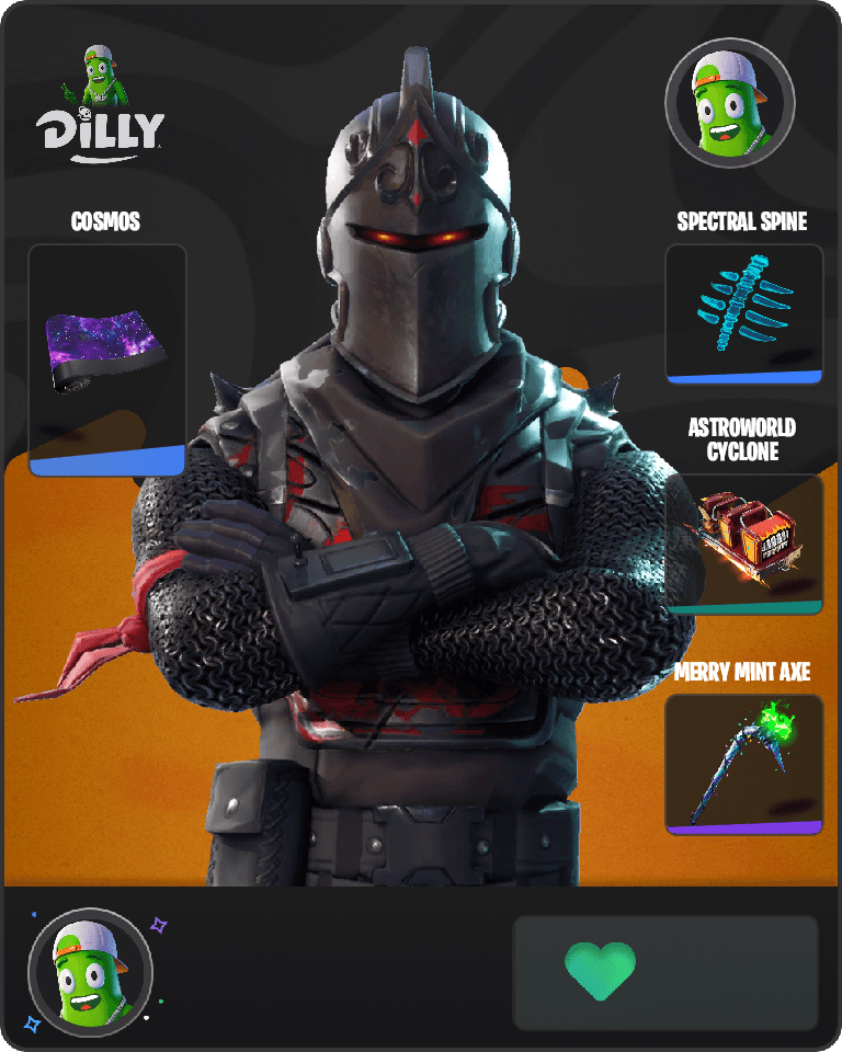 Black Knight Fortnite combo