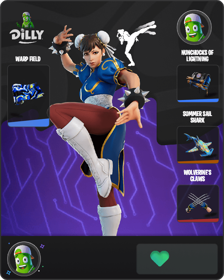Chun-Li Fortnite combo