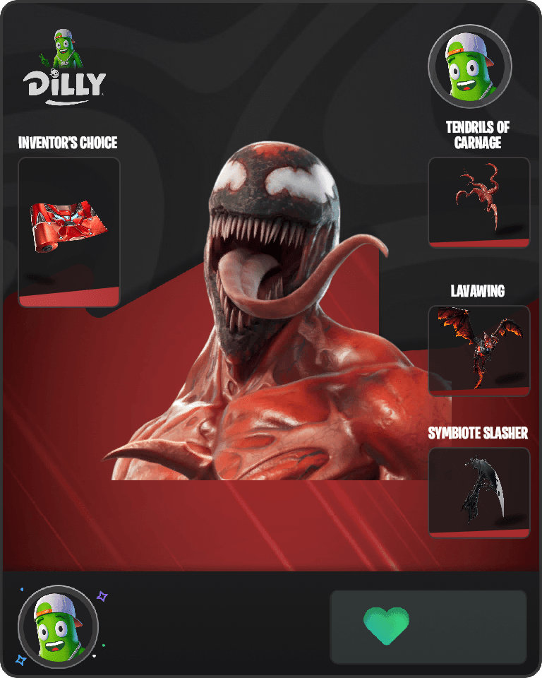 Carnage Fortnite combo
