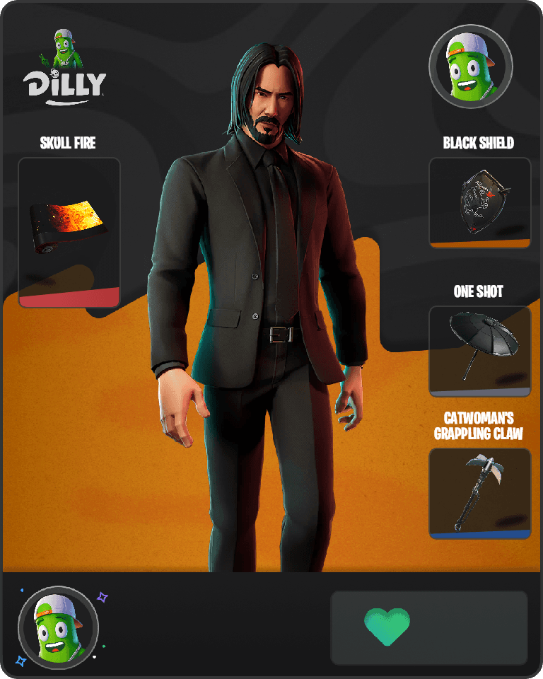 John Wick Fortnite combo