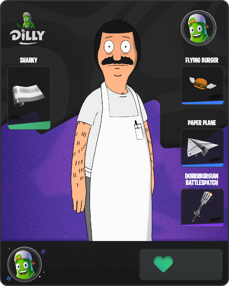 Bob Belcher Fortnite combo