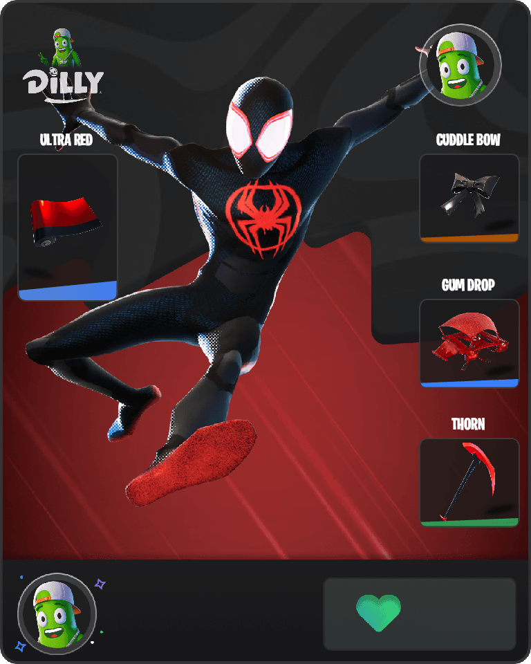 Spider-Man (Miles Morales) Fortnite combo