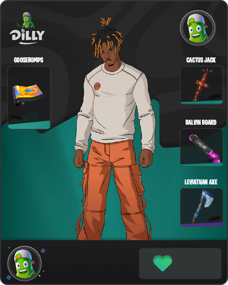 Slayer Juice WRLD Fortnite combo
