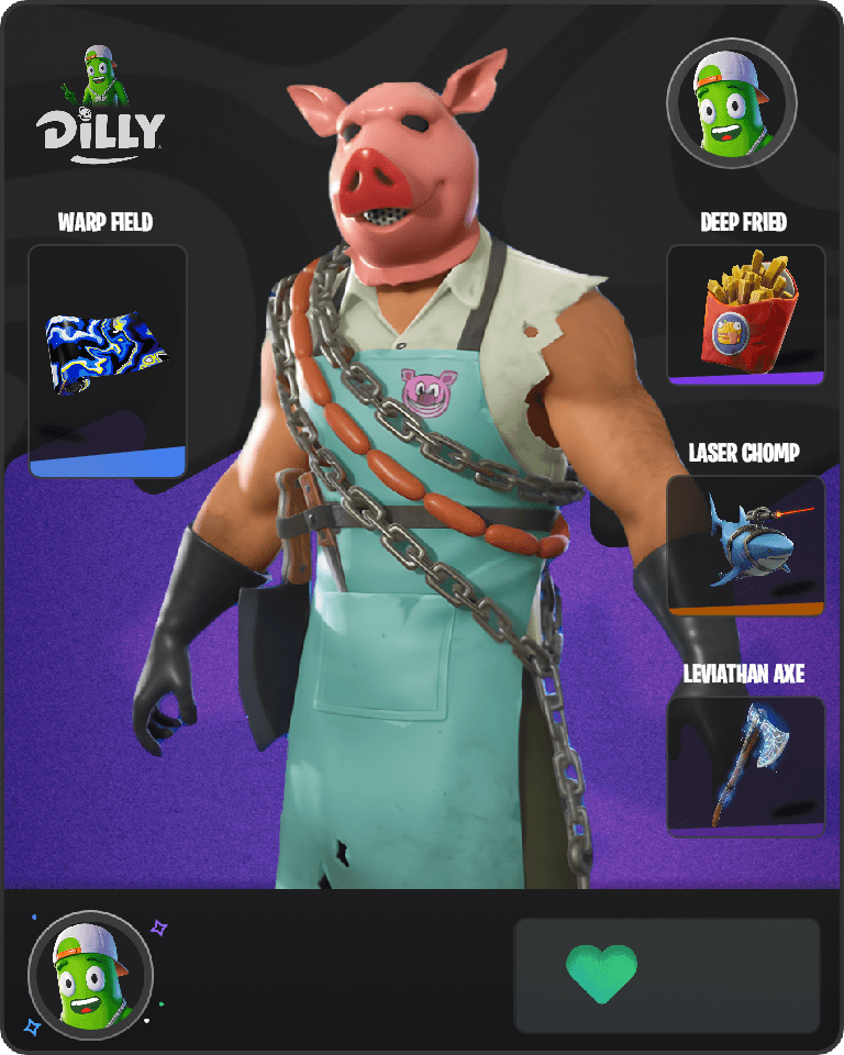 Pig the Butcher Fortnite combo