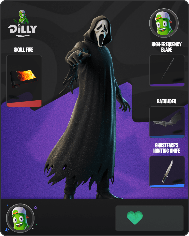 Ghostface Fortnite combo
