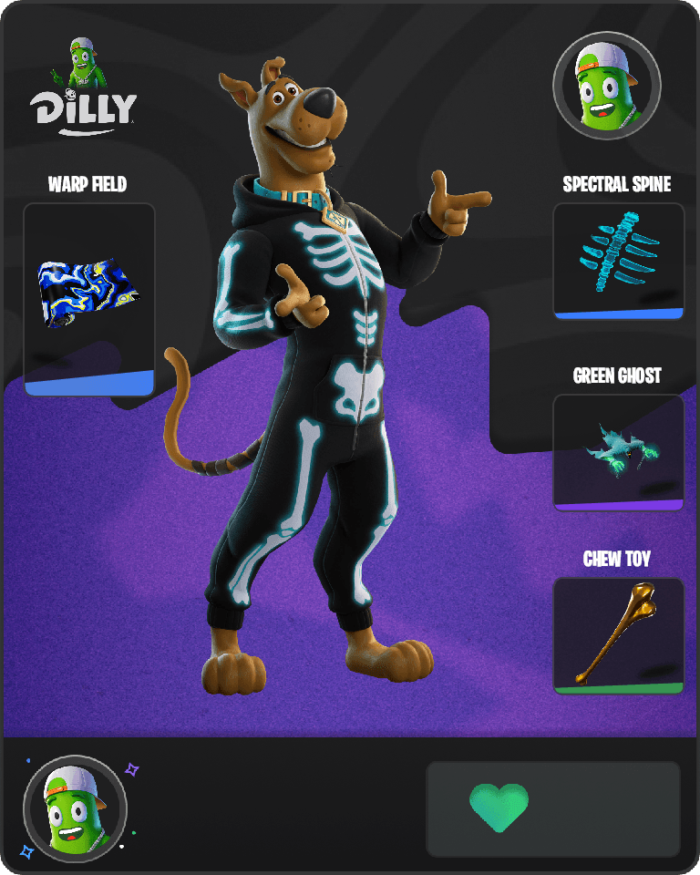 Scooby-Doo Fortnite combo