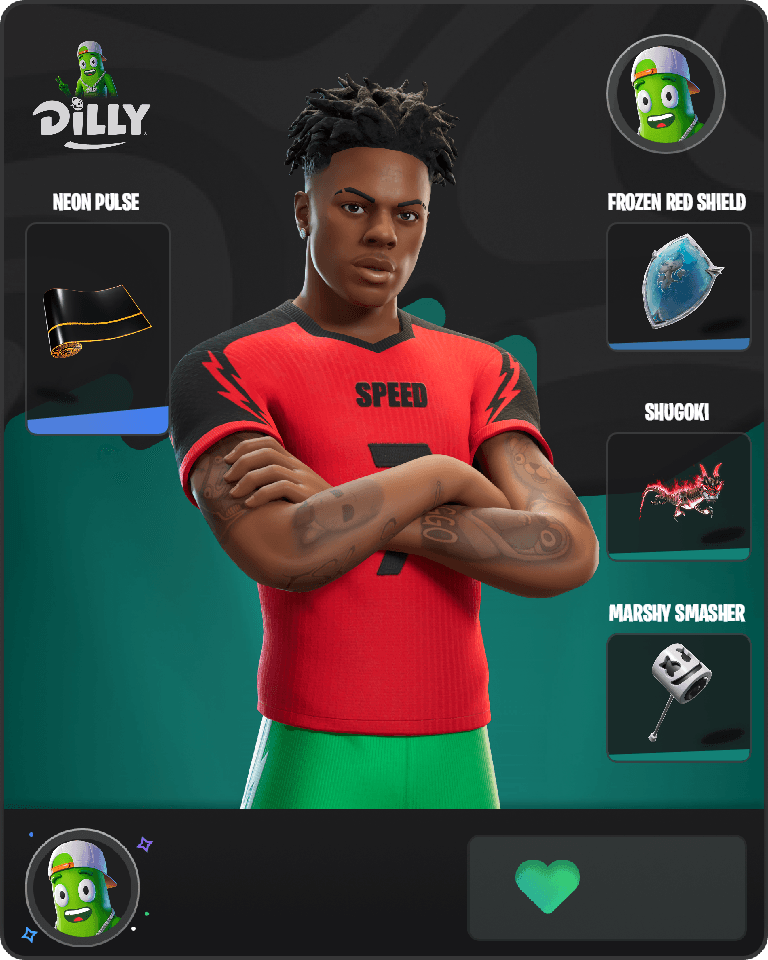 IShowSpeed Fortnite combo