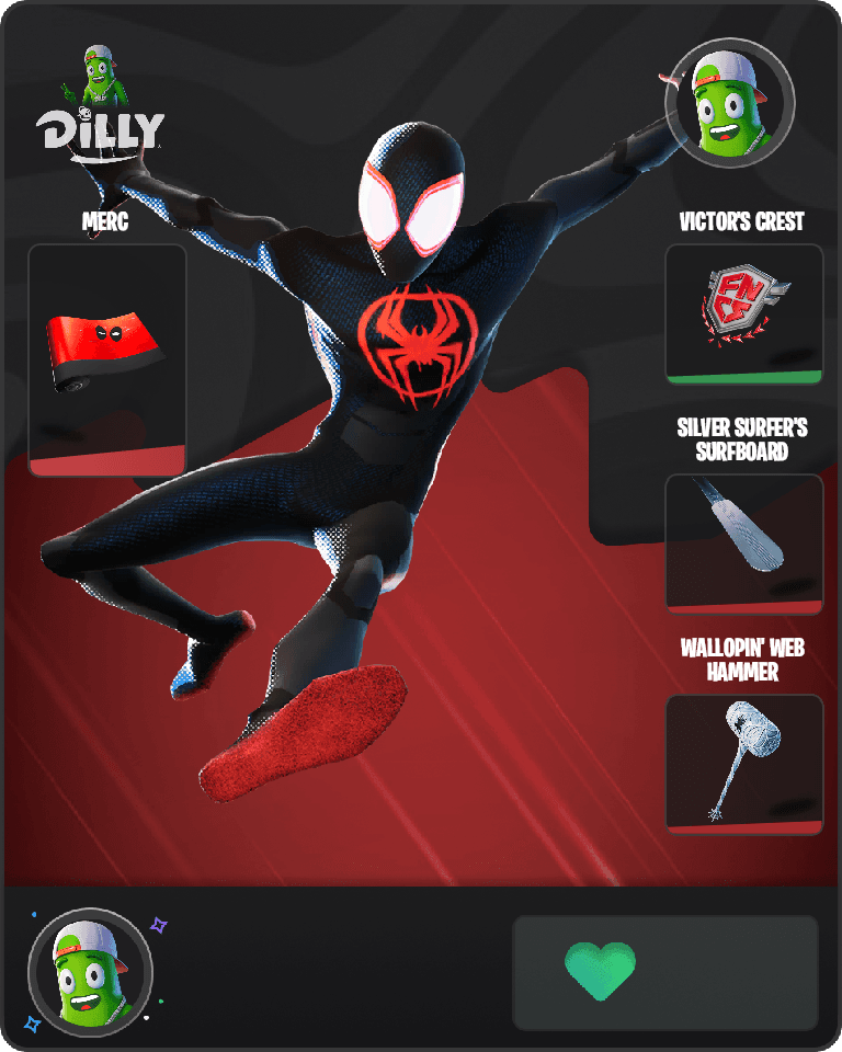 Spider-Man (Miles Morales) Fortnite combo
